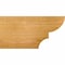 Ekena Millwork Ridgewood Rough Sawn Rafter Tail, Western Red Cedar, 4"W x 8"H x 16"L RFT04X08X16RID00RWR - alternate 4